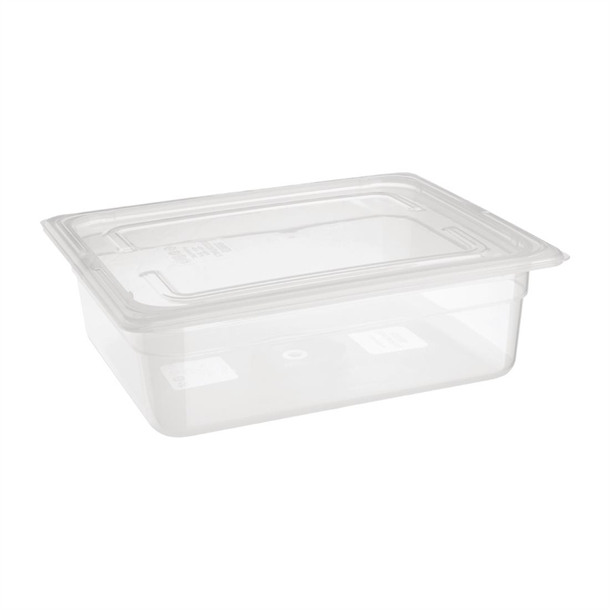 Nisbets Essentials Polypropylene 1/2 Gastronorm Pan 100mm