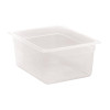 Cambro Polypropylene Gastronorm Tray - Translucent  - 1/2 150mm