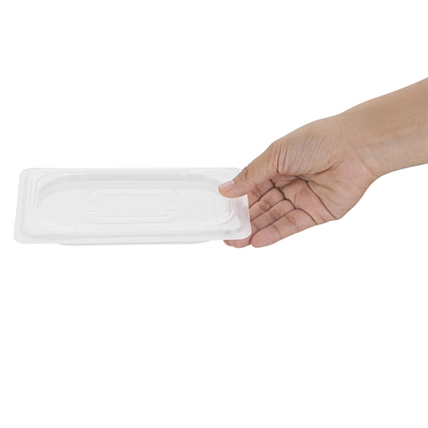 Nisbets Essentials Polypropylene 1/9 GN Lid