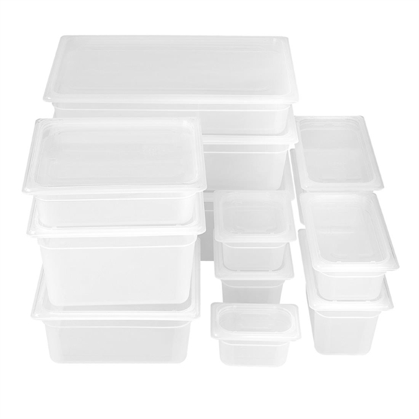 Nisbets Essentials Polypropylene 1/9 GN Lid