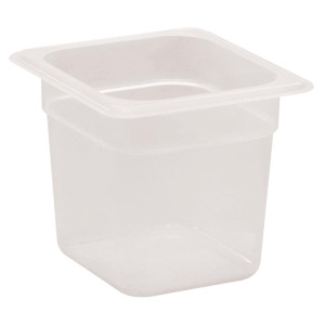 Cambro Polypropylene Gastronorm Tray - Translucent  - 1/9 100mm