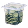 Cambro Polypropylene Gastronorm Tray - Translucent  - 1/9 100mm
