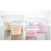 Hygiplas Click PP 1/3 GN Container with Lid & 7 Colour Clips 100mm 3.6Ltr (4 Pack)