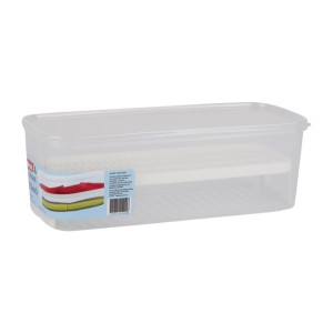 Décor Tellfresh 2 Storey W Rack White Storage Container - 5Ltr