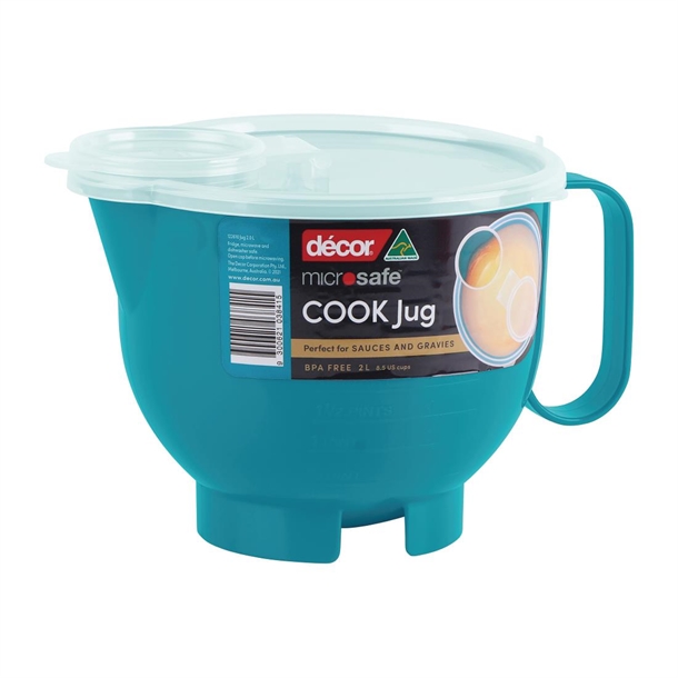 Décor Microsafe Jug Teal 2Ltr
