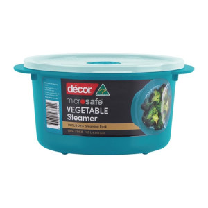 Décor Microsafe Round W Rack  Teal 1.5Ltr