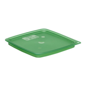 Cambro Lid to fit Fresh Pro Square Containers - Green - 1.9Ltr & 3.8Ltr