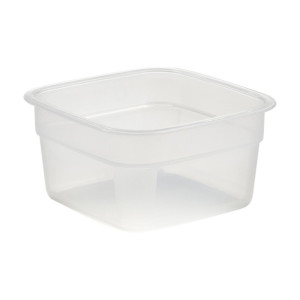 Cambro Fresh Pro Mini Square Polypropylene Container Translucent - 473ml