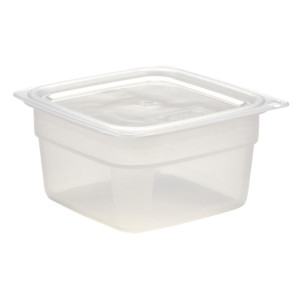 Cambro Fresh Pro Mini Square Polypropylene Container Translucent - 473ml
