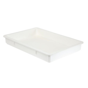 Cambro Pizza Dough Box - White - 460x660x76mm