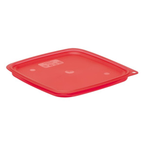 Cambro Lid to fit Fresh Pro Square Containers - Red - 5.7Ltr & 7.6Ltr