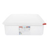 Araven Polypropylene 1/1 Gastronorm Containers With Lids 100mm (4 Pack)