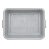 Vogue Plastic Perforated Storage Box Grey