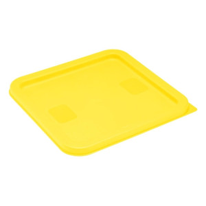 Hygiplas Square Yellow Lid to Fit 5.5/7Ltr Containers