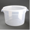 Vogue Polypropylene Round Food Storage Container 10Ltr