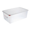 Araven Polypropylene 1/1 Gastronorm Containers With Lids 200mm (4 Pack)