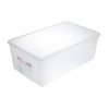 Araven Polypropylene 1/1 Gastronorm Containers With Lids 200mm (4 Pack)