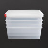 Araven Polypropylene 1/1 Gastronorm Containers With Lids 200mm (4 Pack)