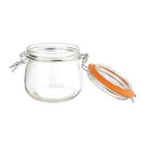 Vogue Clip Top Preserve Jars 500ml