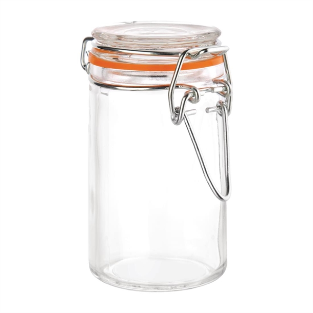 Vogue Mini Glass Terrine Jar 70ml (12 Pack)
