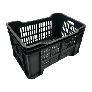 Vogue Perforated Plastic Storage Crate 542x360x290mm