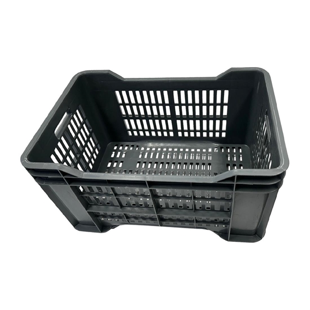 Vogue Perforated Plastic Storage Crate 542x360x290mm