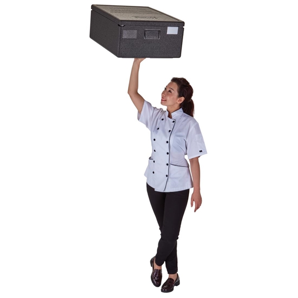 Cambro GOBOX EPP4060 Top Loading Sheet Pan Carrier - Black - 400x600mm - 53Ltr