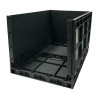 Vogue Plastic Folding Transport Storage Crate 594x396x353mm