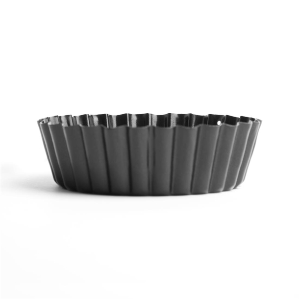 Vogue Non-Stick Deep Fluted Quiche Tin 31 x 100mm