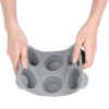 Vogue Flexible Silicone Six Hole Muffin Pan