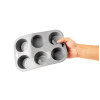 Vogue Flexible Silicone Six Hole Muffin Pan