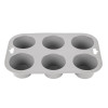 Vogue Flexible Silicone Six Hole Muffin Pan