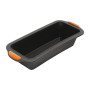 Bakemaster Reinforced Silicone Loaf Pan Grey 24x10x6cm