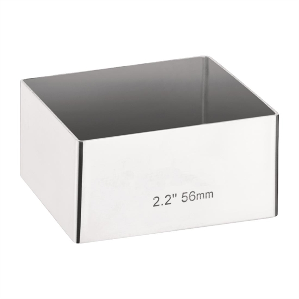 Square Mini Gateaux Mould 60x60mm