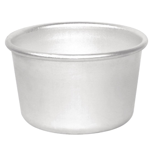 Vogue Aluminium Mini Dariole Moulds 100ml (6 Pack)