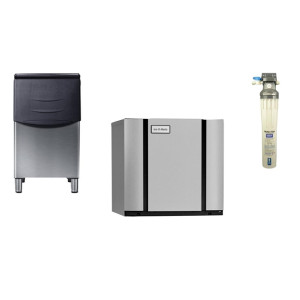 Ice-O-Matic Modular IceCube Maker 240kg e/24hr with 110kg Bin & Filter