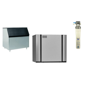 Ice-O-Matic Modular IceCube Maker 708kg e/24hr with 460kg Bin & Filter