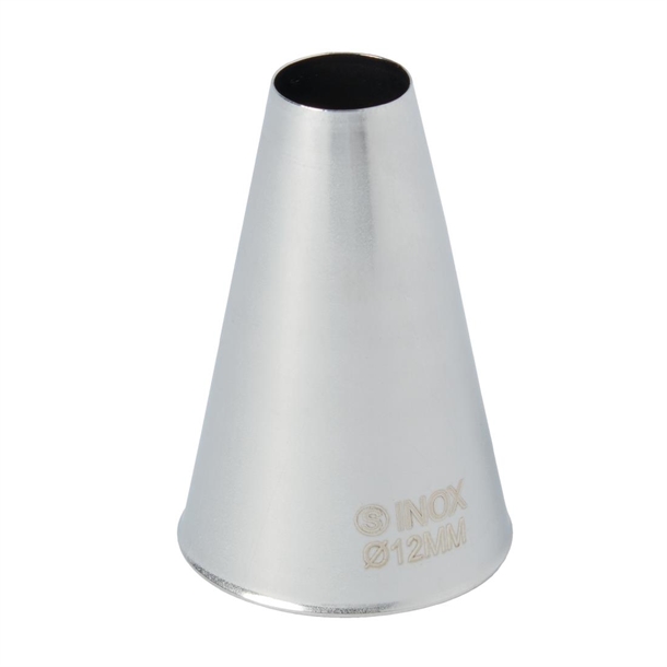 Schneider Stainless Steel Plain Nozzle 12mm