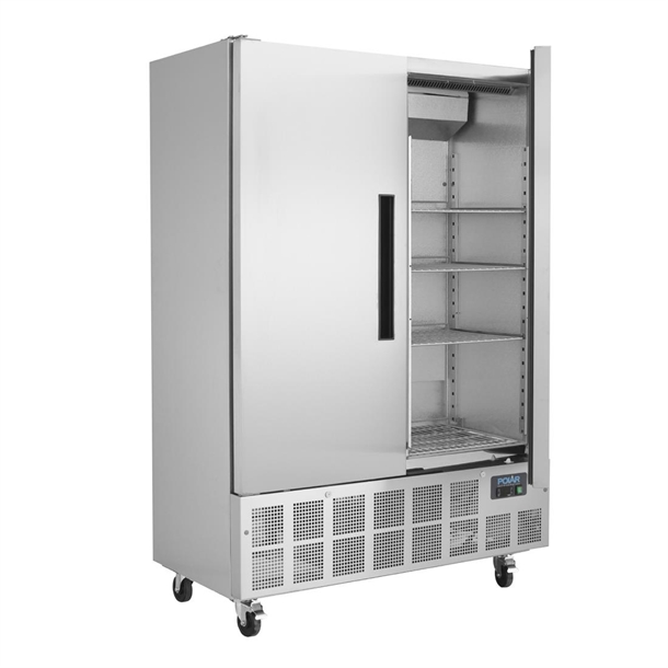 Polar G-Series Double Door Slimline Fridge 960Ltr