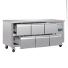 Polar U-Series Six Drawer Gastronorm Counter Fridge