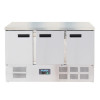 Polar G-Series Triple Door Counter Fridge 368Ltr