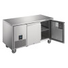 Polar U-Series Premium Double Door Counter Fridge 267Ltr