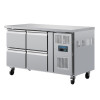 Polar U-Series Four Drawer Gastronorm Counter Fridge