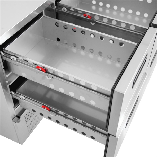 Polar G-Series 4 Drawer Counter Fridge 240Ltr