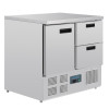 Polar G-Series 2 Drawer Counter Fridge 240Ltr