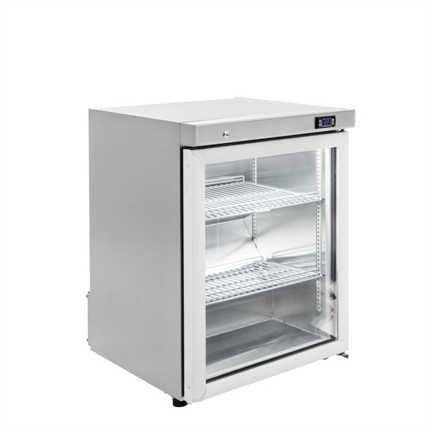 Williams Topaz Compact 1 Glass Door Counter Fridge - 120Ltrs