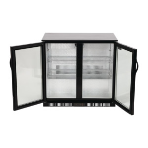 Polar G-Series Back Bar Cooler with Hinged Doors 198Ltr