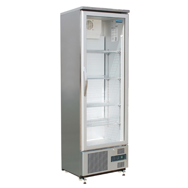 Polar G-Series Single Door Upright Bar Fridge 307Ltr