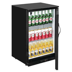 Polar G-series 850mm Single Door Back Bar Cooler Solid Door 128 Ltr