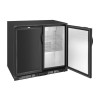 Polar G-series 850mm Double Door Back Bar Cooler Solid Door 198 Ltr